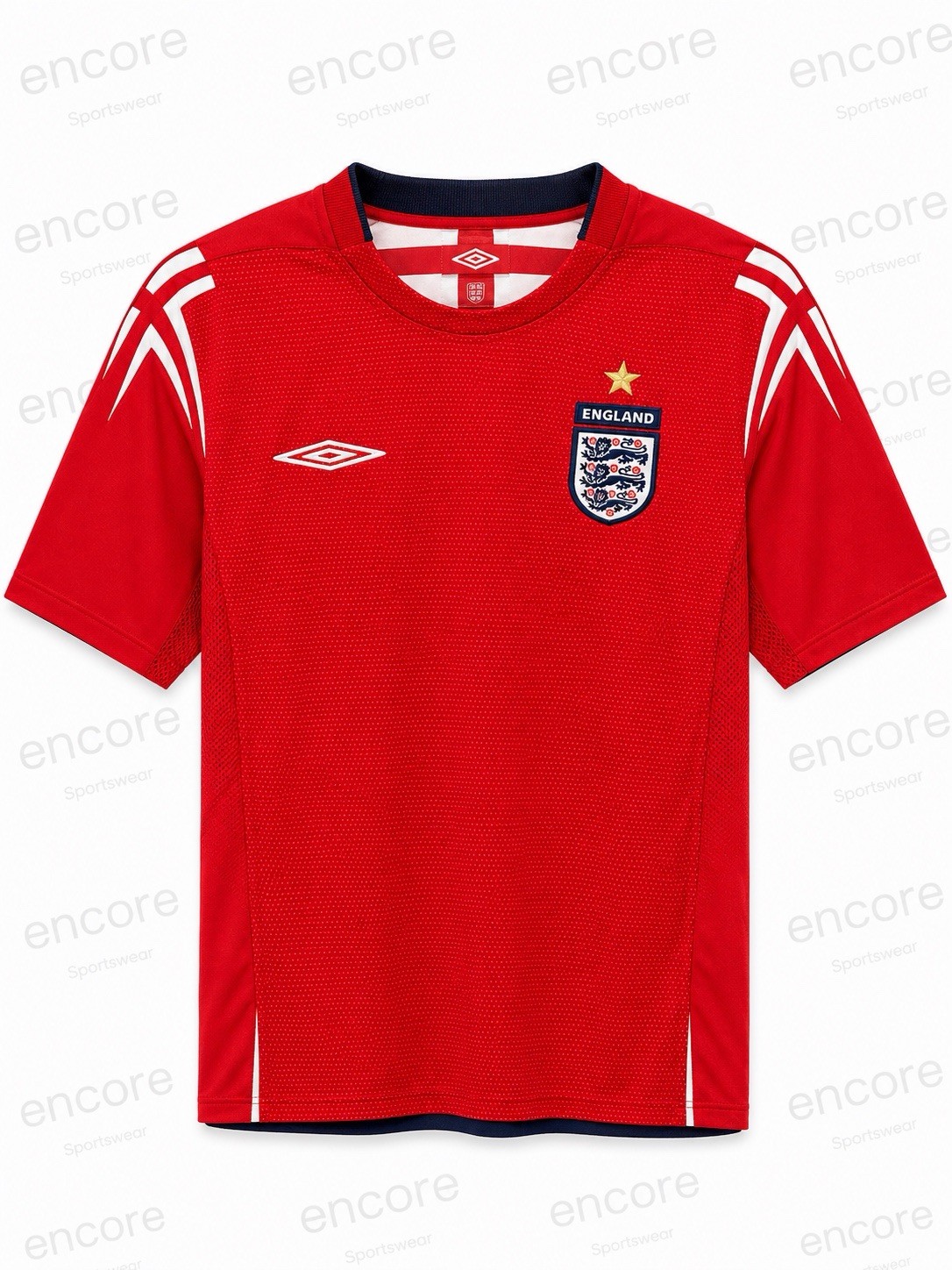 Umbro England Men’s Jersey Red Boys XL 2004–2006 Official 01400750