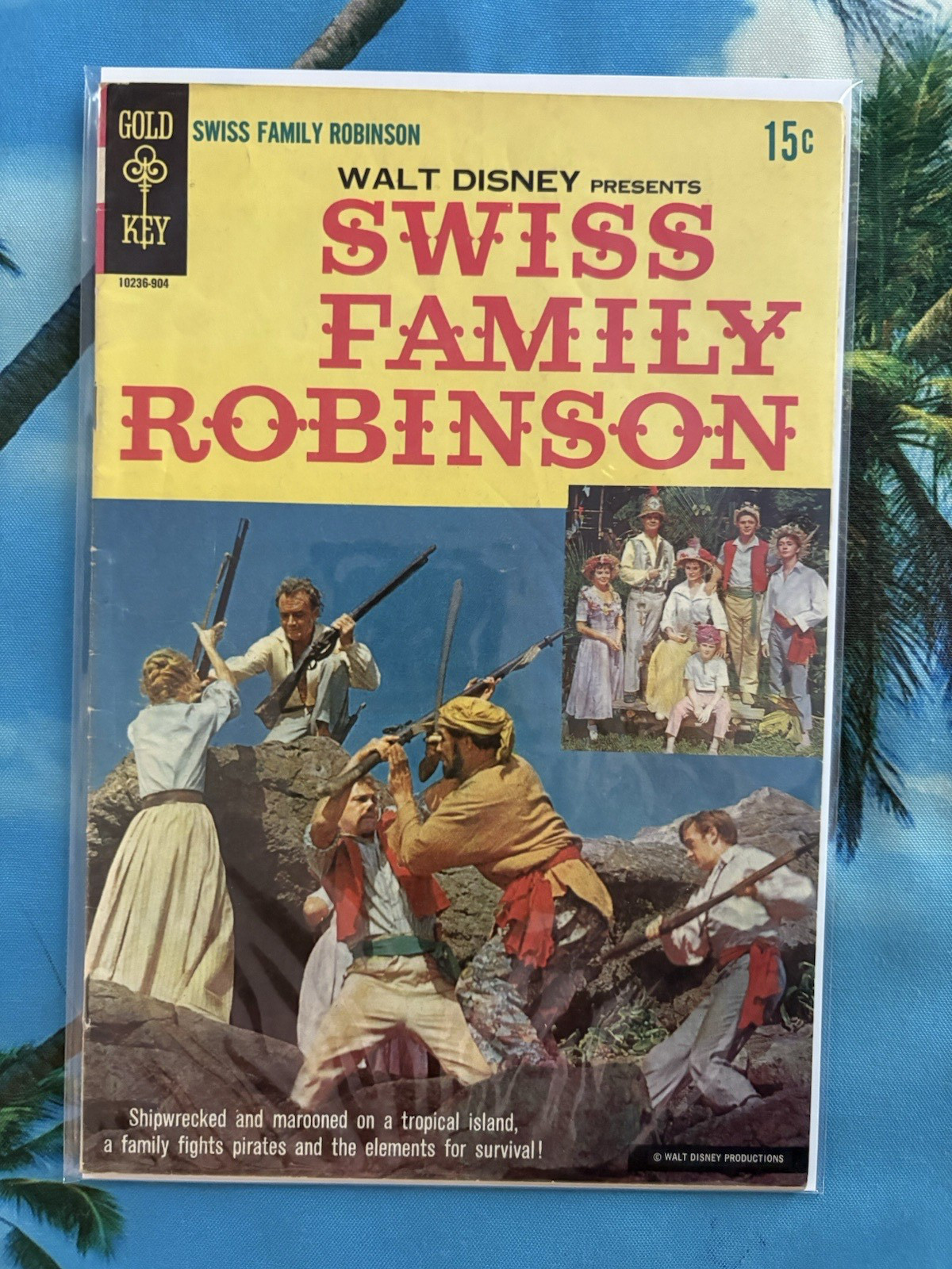SWISS FAMILY ROBINSON #1156 - (F) - 1960 -WALT DISNEY PRESENTS-GOLD KEY  COMICS