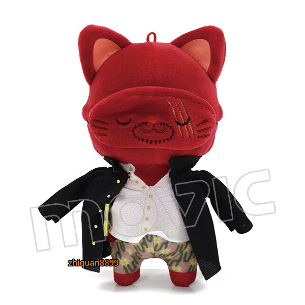 One Piece Official Plush Set - Nami, Robin, Crocodile, Corazon, Marco, Cat Dolls