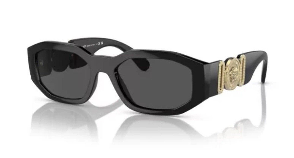 Versace Unisex Sunglasses VE4361 GB1/87 53mm