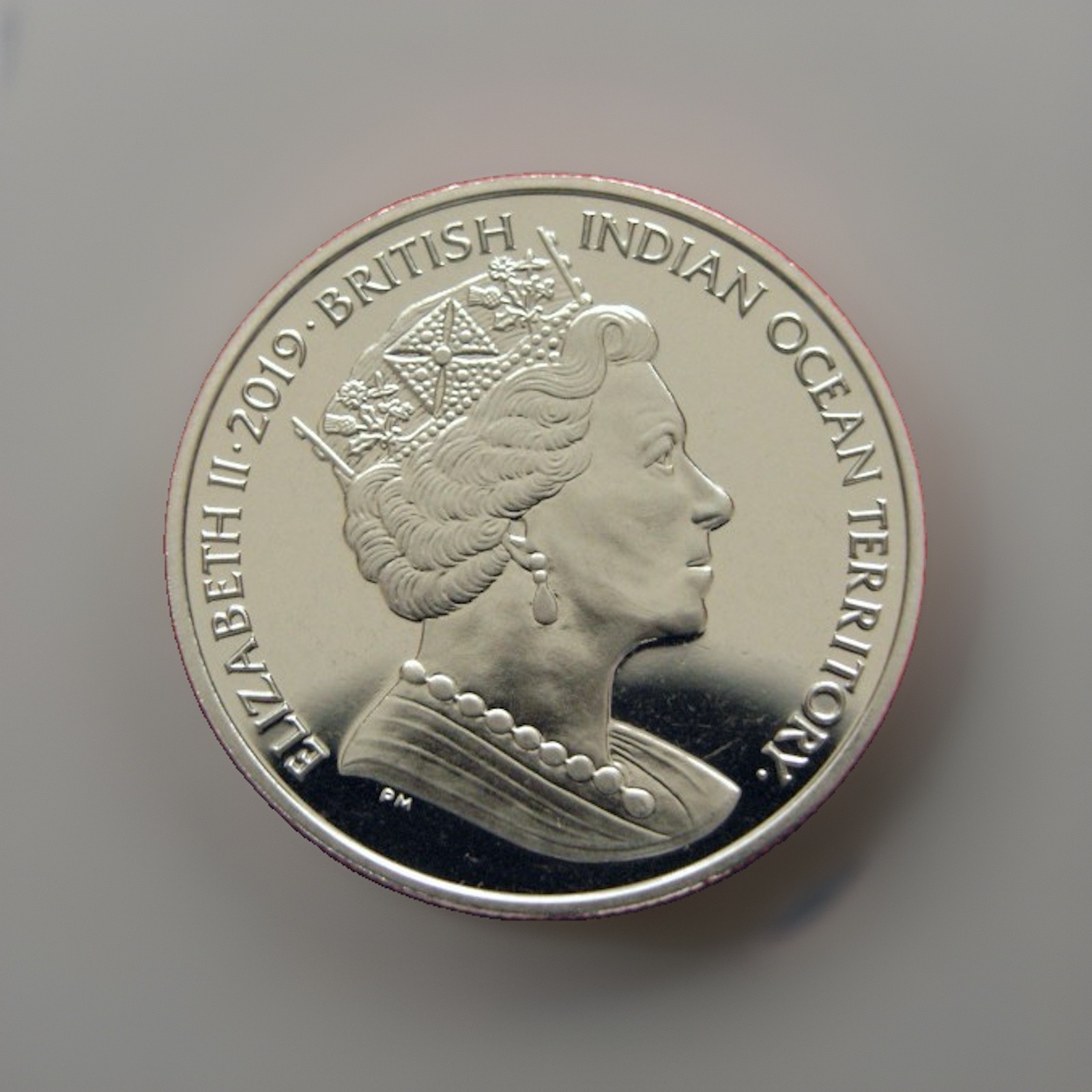 2019 British Ocean Territory Proof Silver