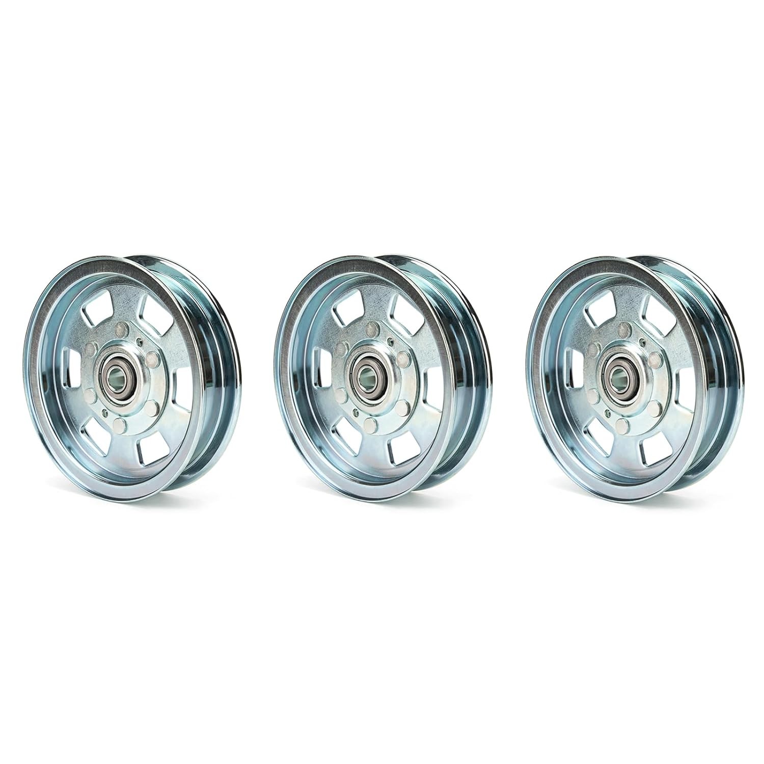 3X 033-2000-00 Flat Idler Pulley For Bad Boy ZT Series 48\
