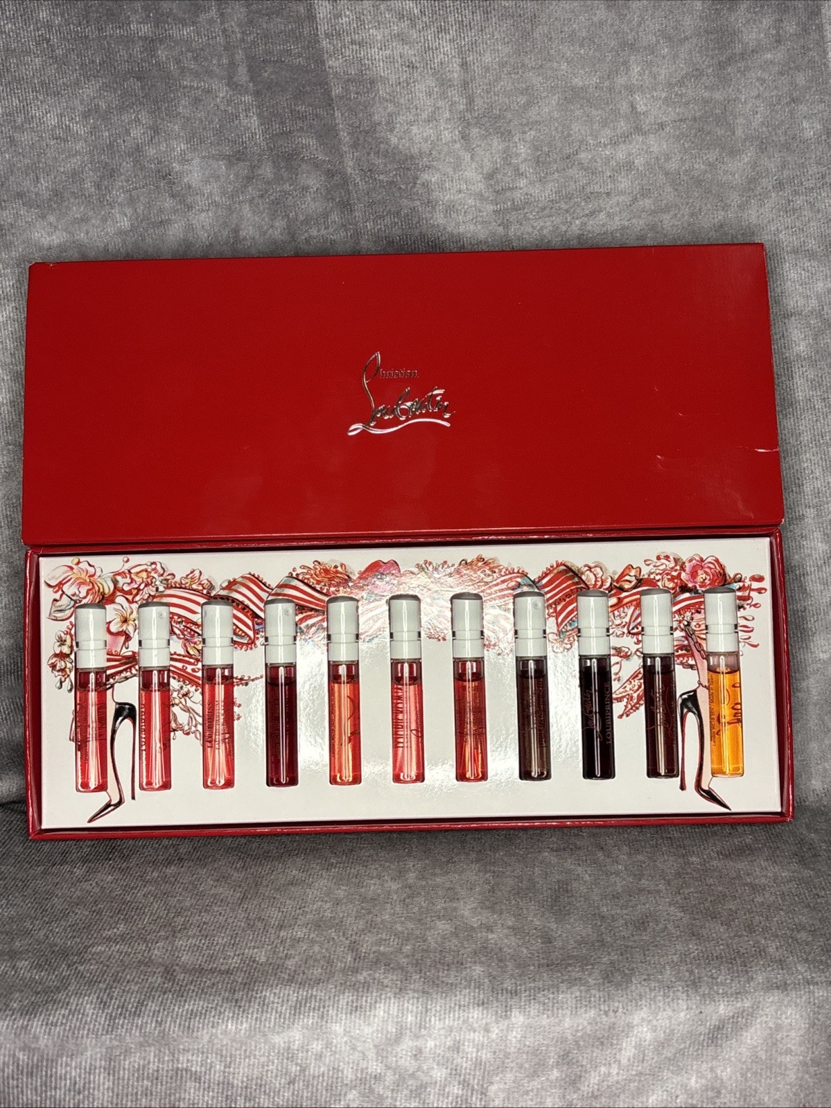 CHRISTIAN LOUBOUTIN 11 PCS DISCOVERY COLLECTION MINI SET 0.07 Oz x 11 BRAND NEW CHRISTIAN LOUBOUTIN 11 PCS DISCOVERY COLLECTION MINI SET 0.07 Oz x 11 BRAND NEW