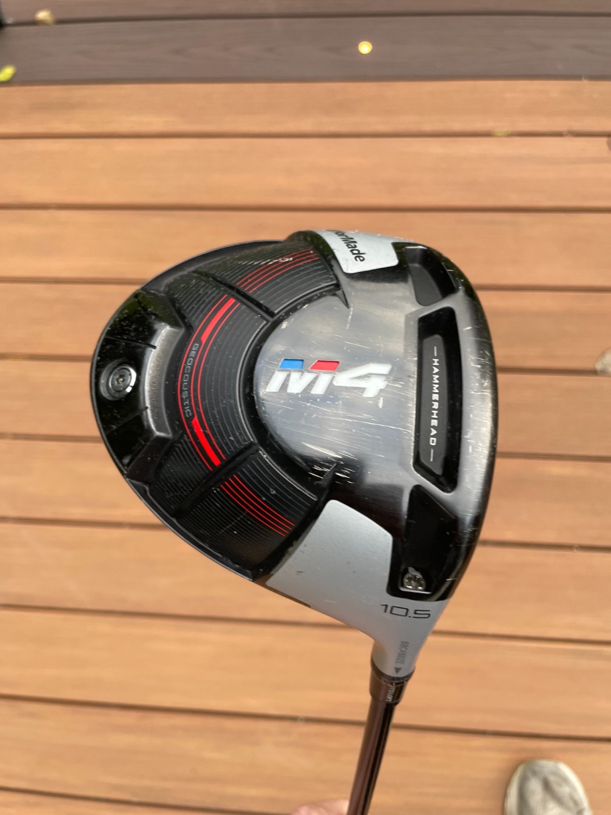TaylorMade M4 (2021) Driver — 10.5° — FUBUKI TM5 Shaft — SR Flex — Right Handed