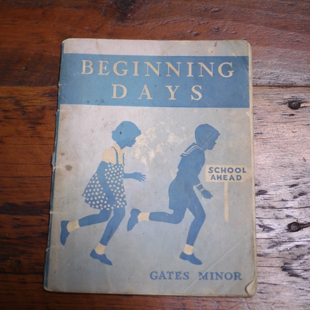 Vtg 1939 “Beginning Days” Gates Minor MacMillian Company Color Childrens Book Vtg 1939 “Beginning Days” Gates Minor MacMillian Company Color Childrens Book