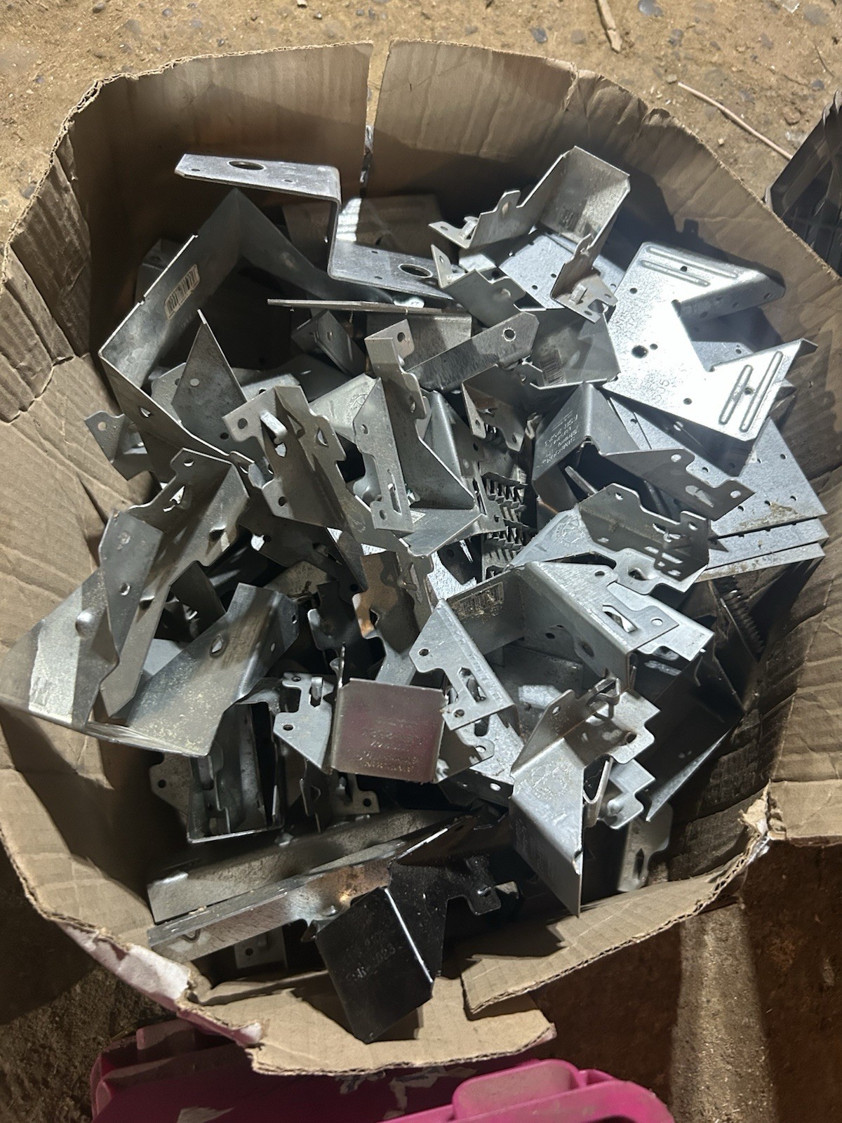 Large Contractor Lot Simpson Strong-Tie / USP Joist Hangers,