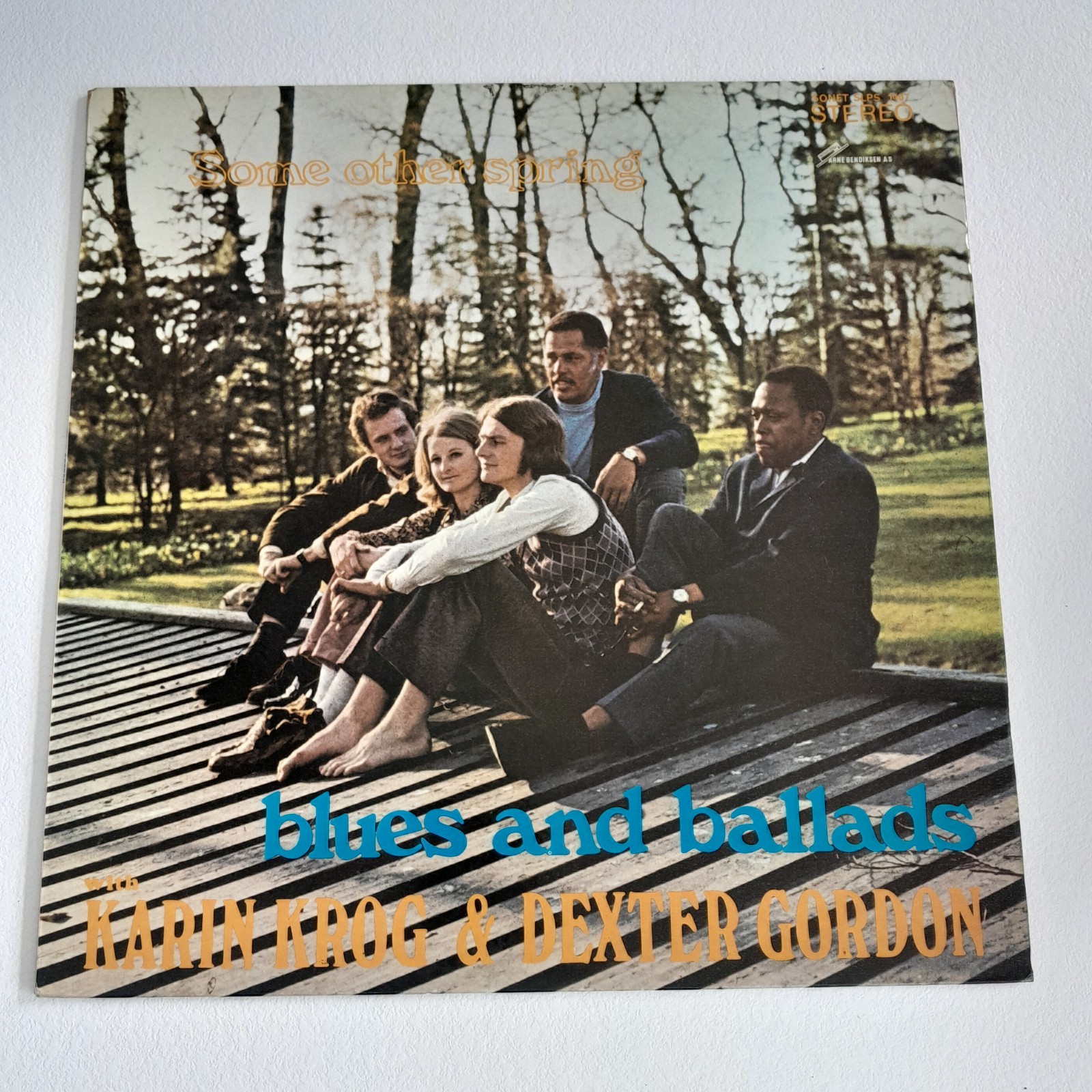 KARIN KROG DEXTER GORDON Some Other Spring JAZZ LP Sonet Norway 1970 Rare OG