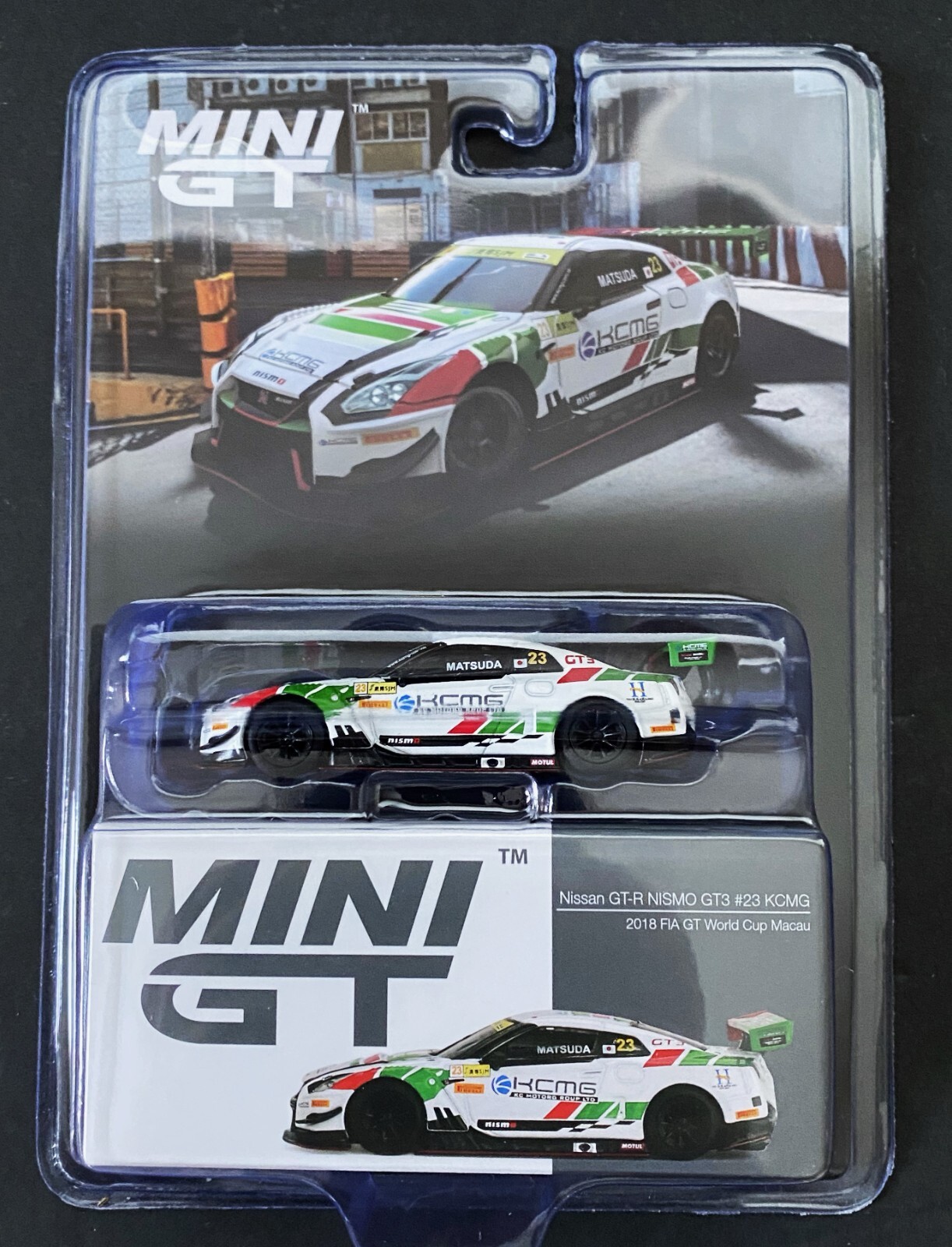 Mini Gt 1/64 Nissan GTR Nissmo GT3 #23 2018 FIA World Cup Macau Mini Gt 1/64 Nissan GTR Nissmo GT3 #23 2018 FIA World Cup Macau