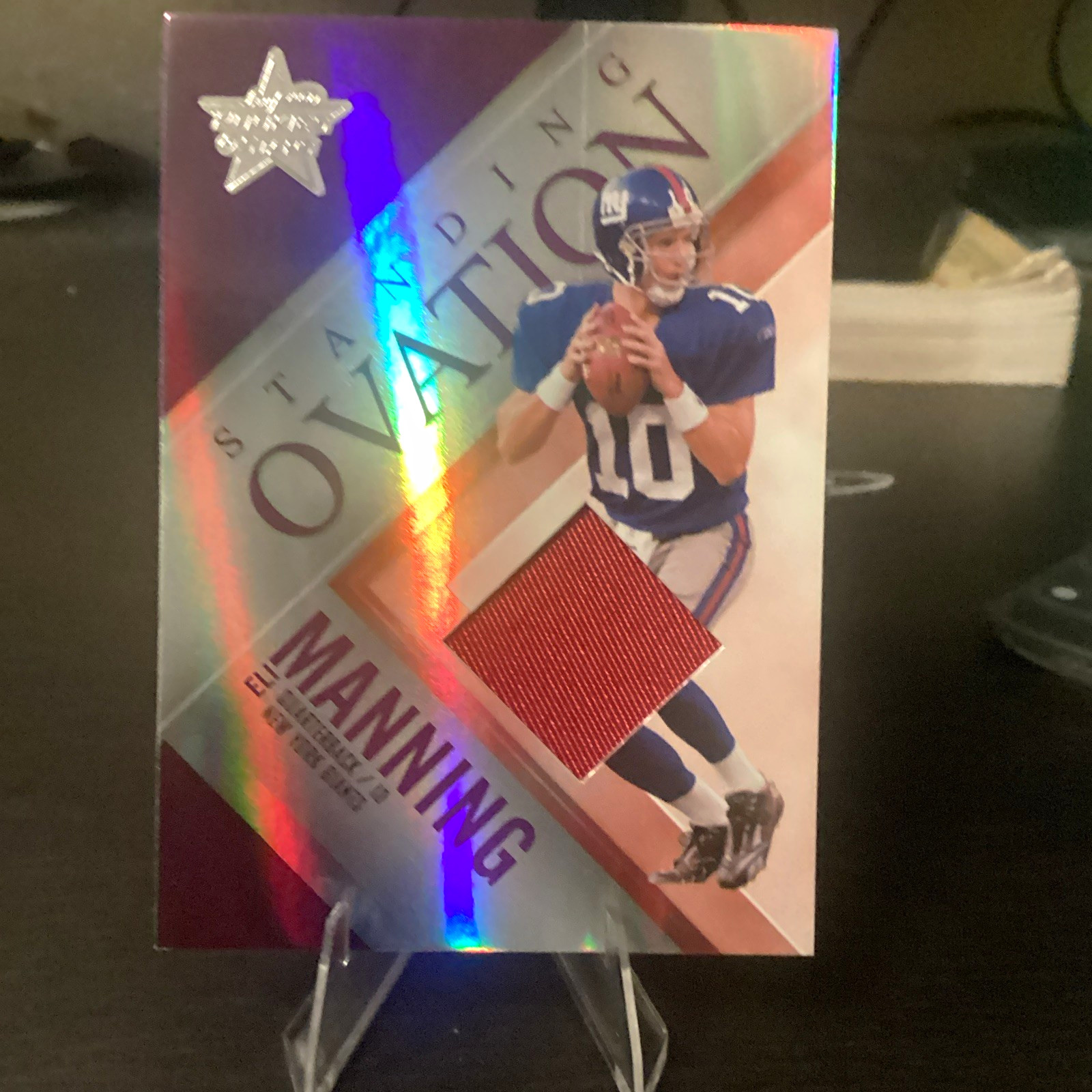 Donruss 2007 Sports Legends Standing Ovation Eli Manning Giants SO-19 /25