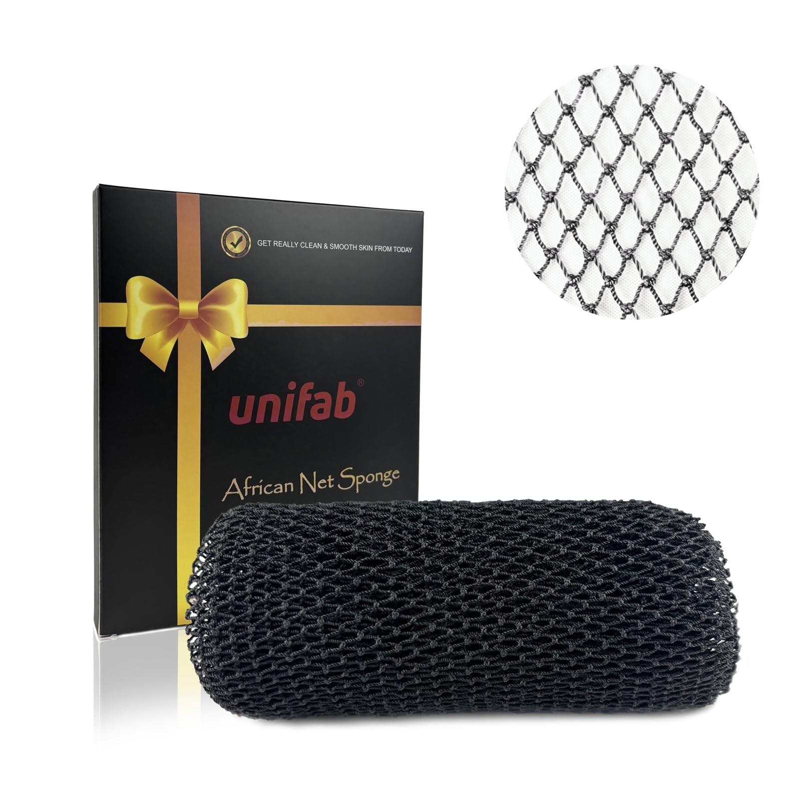 Unifab African Net Sponge Authentic Real African Exfoliating Net Bath Sponge ...