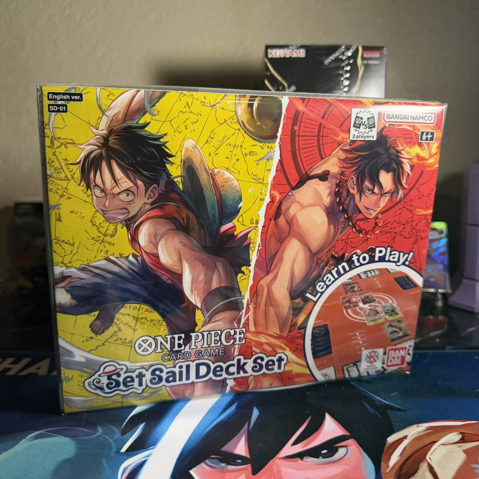 Bandai Namco One Piece Set Sail Deck Kit SD-01 English Learn to Play