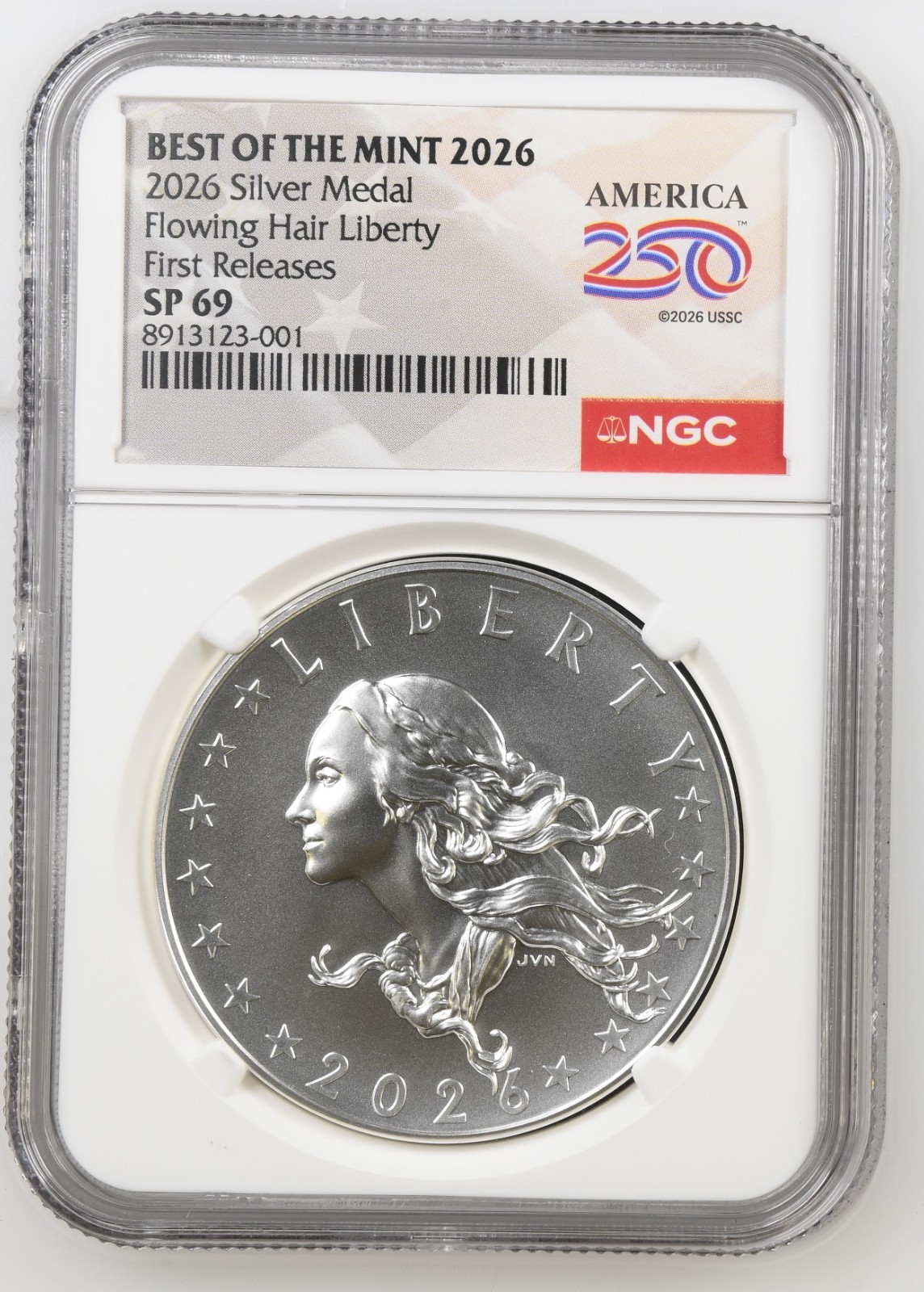 (2026) 1804 W Silver Dollar Coin 1 OZ NGC SP69 Draped Bust SET FR - IN HAND