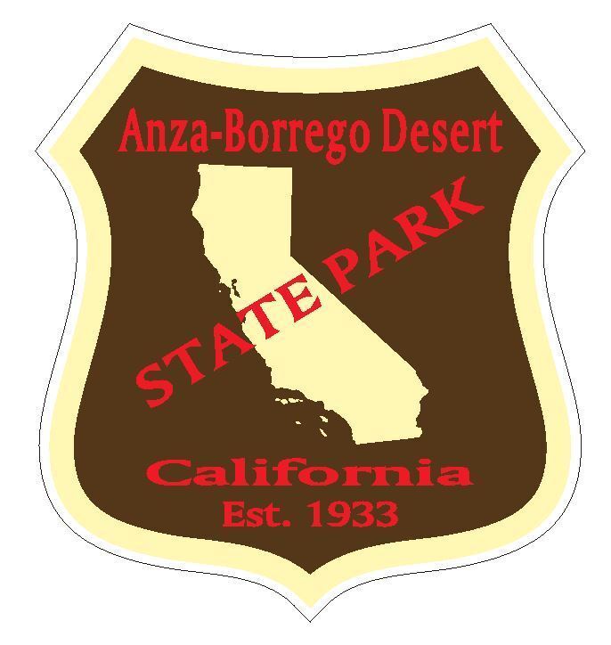 Anza Borrego Desert State Park Sticker Decal