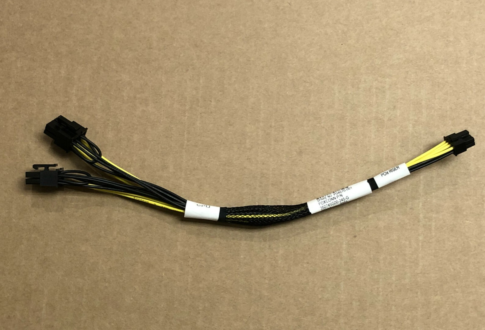 HPE Choose your type GPU Power Cable 6-Pin 8-Pin EPS PCI-e Y-cable Riser to GPU