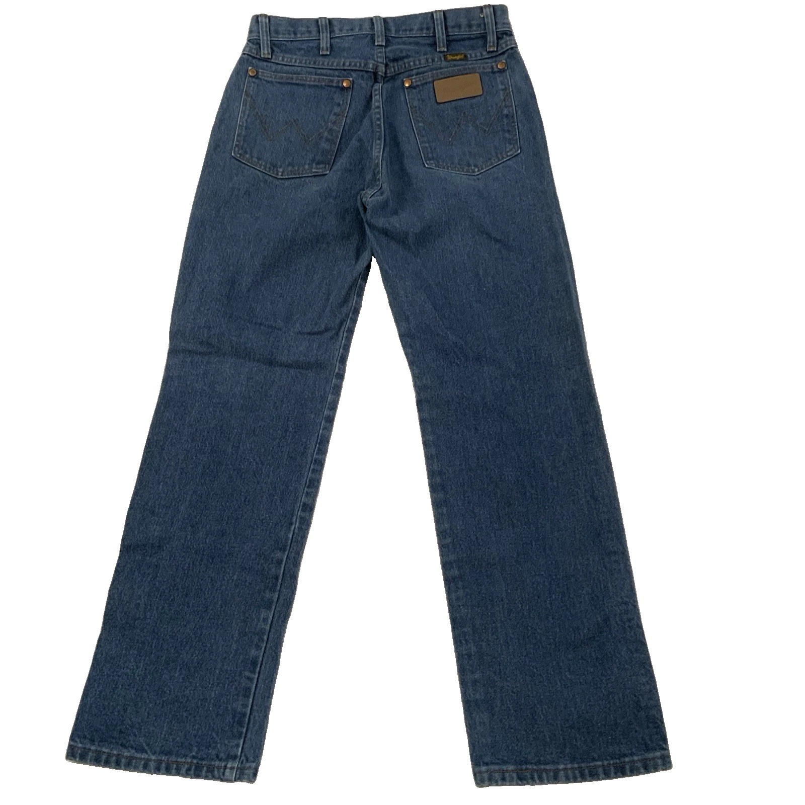 Wrangler Jeans Men\'s Denim Work 13MWZPW 30x30 Straight Leg Cowboy Western Casual