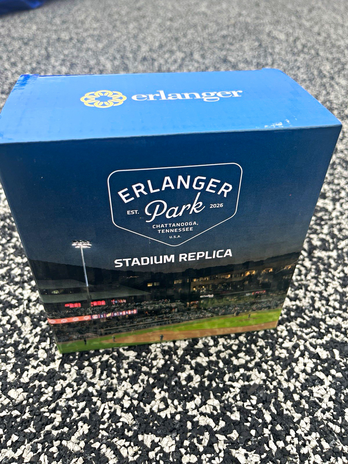 Chattanooga Lookouts Erlanger Park stadium replica 1 of 1000 giveaway on 9-11-26