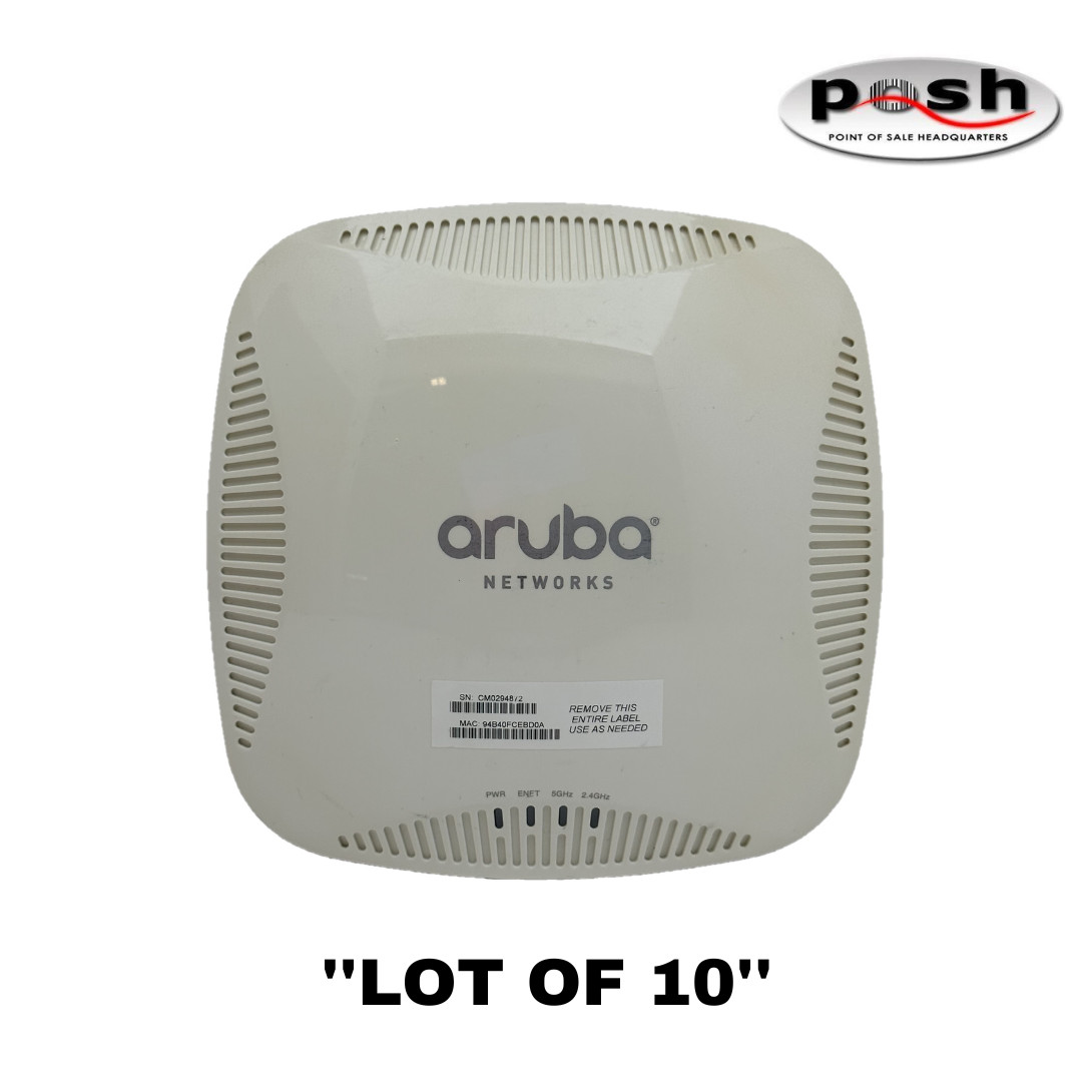 \'\'Lot of 10\'\' Aruba APIN0205 Networks Access Point Wireless P/N: IAP-205-US
