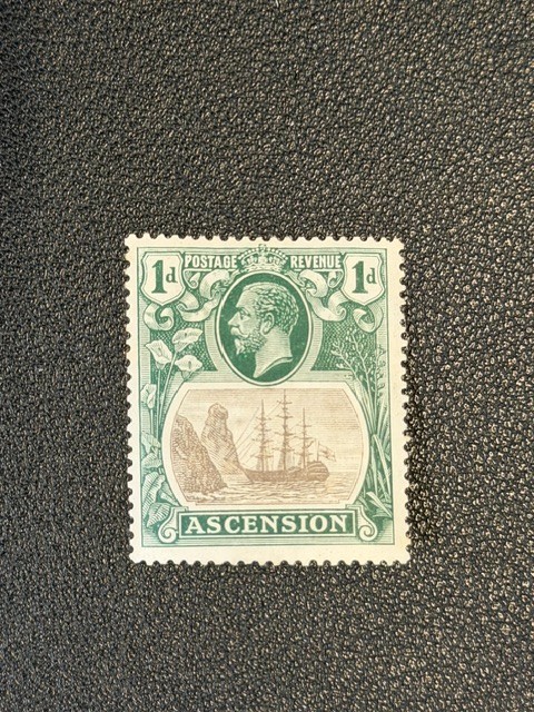 Ascension stamp 11 MH