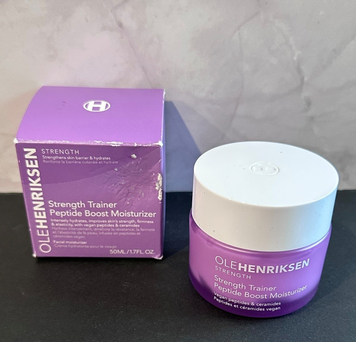 OLE HENRIKSEN Strength Trainer Peptide Boost Moisturizer 1.7 oz 50 ml - NIB