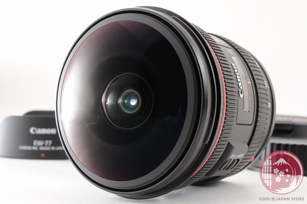 NoShip2US[MINT w/Hood Caps]Canon EF 8-15mm f/4 L Fisheye USM Ultra-WideLens Lw99