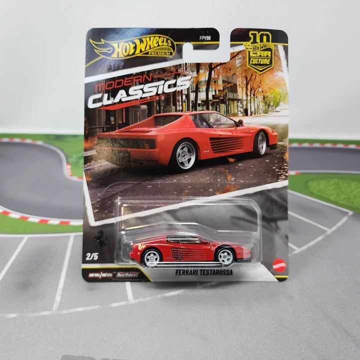 Ferrari Testarossa * 2026 Hot Wheels Car Culture Modern Classics Case S HA21 Ferrari Testarossa * 2026 Hot Wheels Car Culture Modern Classics Case S HA21