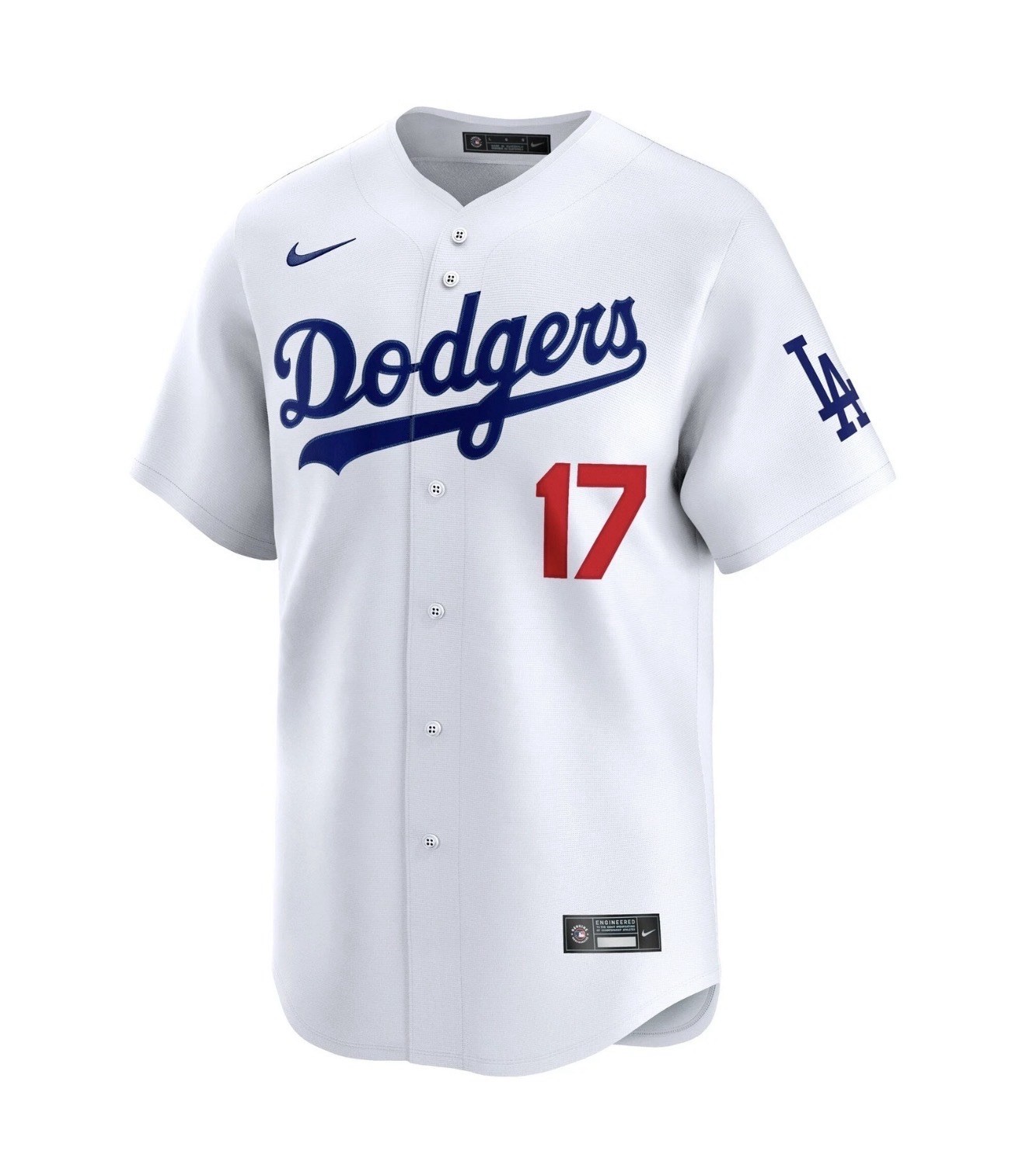 Mens Nike MLB LOS ANGELES DODGERS SHOHEI OHTANI #17 LIMITED JERSEY