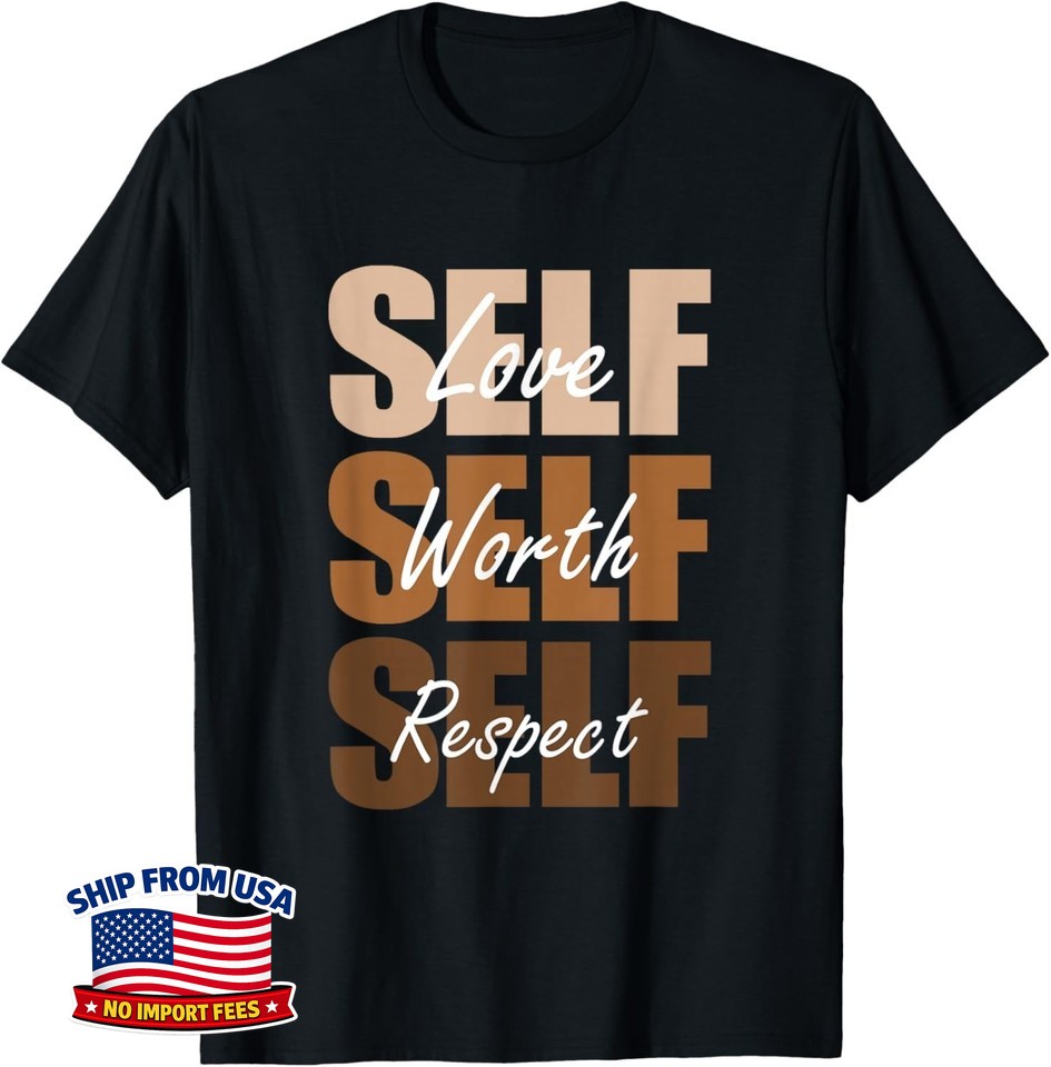 Melanin Brown Self Brown Color Graphic Unisex T-Shirt