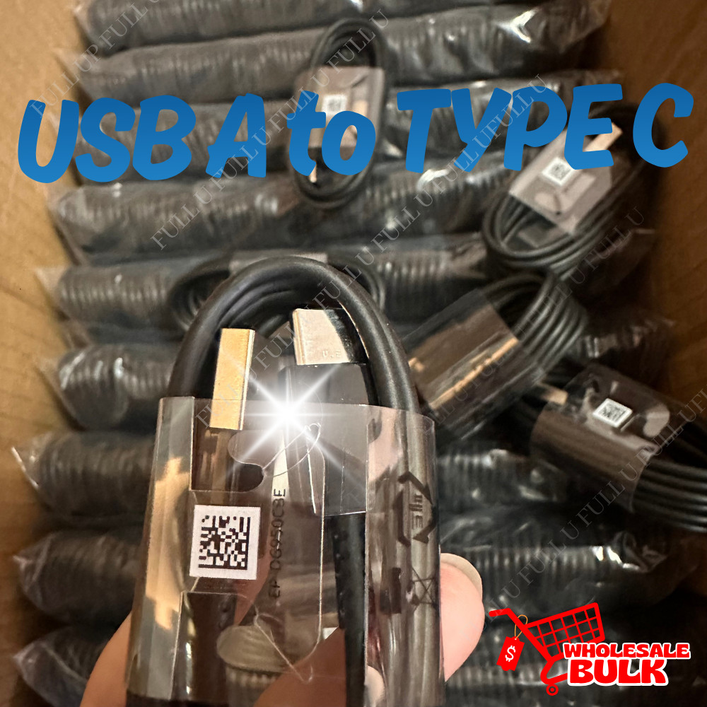 Lot of 1-100X Wholesale USB C Cable Fast Charger Type C Cord For Samsung Android