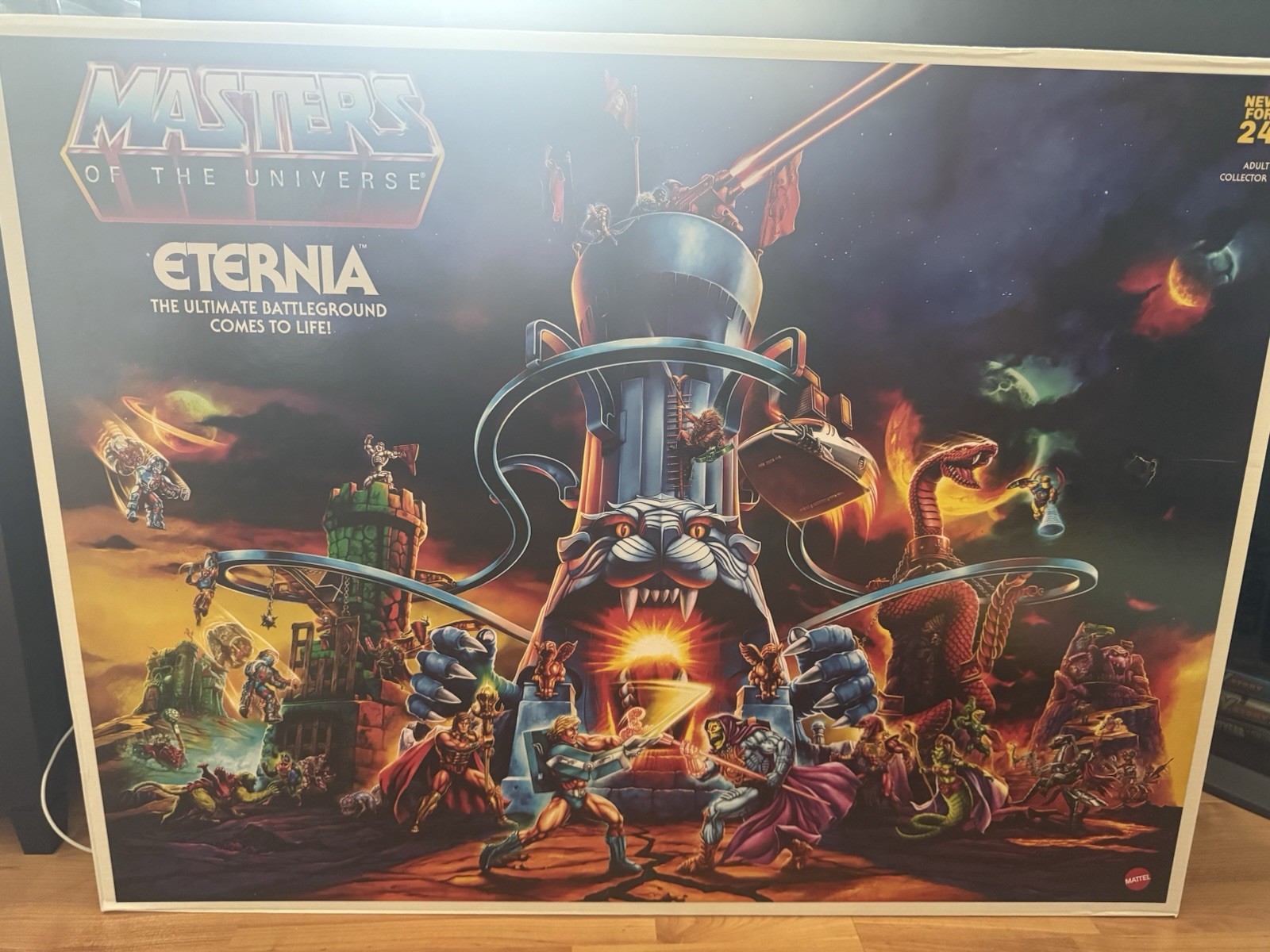Mattel Creations MASTERS OF THE UNIVERSE ORIGINS ETERNIA PLAYSET NIB He-Man
