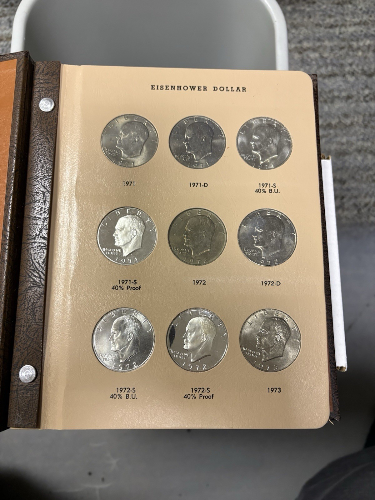 COMPLETE EISENHOWER IKE SILVER DOLLAR GEM BU PROOF SET 32 COINS 1971 - 1978 PDSS COMPLETE EISENHOWER IKE SILVER DOLLAR GEM BU PROOF SET 32 COINS 1971 - 1978 PDSS