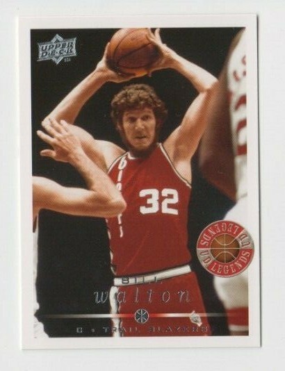 Bill Walton 2008-09 UPPER DECK BASE CARD #220 PORTLAND TRAIL BLAZERS