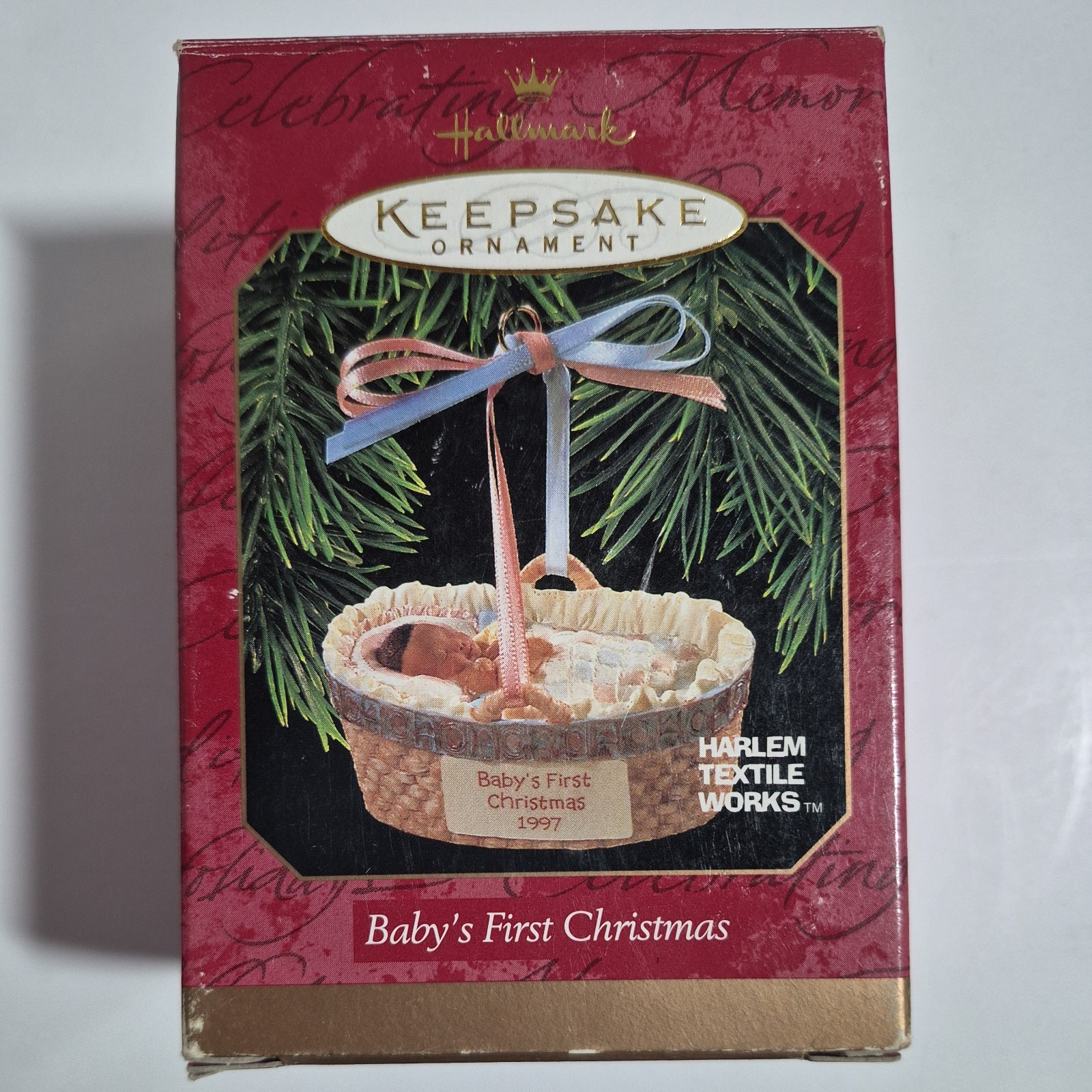Hallmark Keepsake Ornament Baby 1st Christmas 1997 Hallmark Keepsake Ornament Baby 1st Christmas 1997