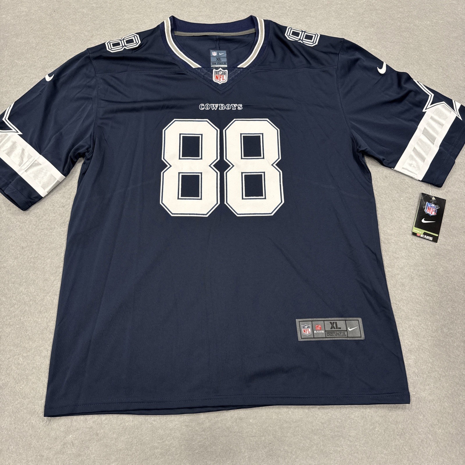 Dallas Cowboys Jersey Mens XL Blue NFL Football Nike CeeDee Lamb 88 NEW Tags CD