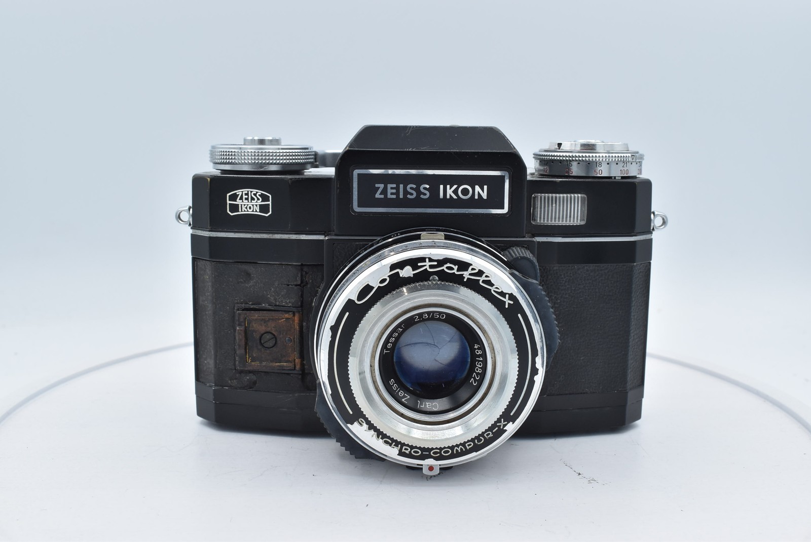 Zeiss Ikon Contaflex Super BC 35mm camera w/Tessar 50mm f/2.8 lens & CDS Meter