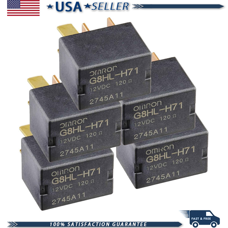 5 Pack G8HL-H71 AC and Starter Relay 39794-SDA-A03 39794-SDA-A05 CroSize: 5 Pack
