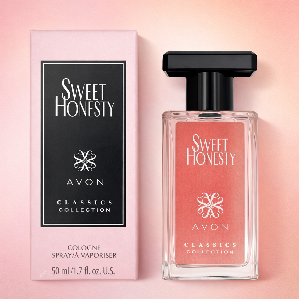 Avon Sweet Honesty Cologne Spray for Women 1.7 oz / 50 ml New in Box