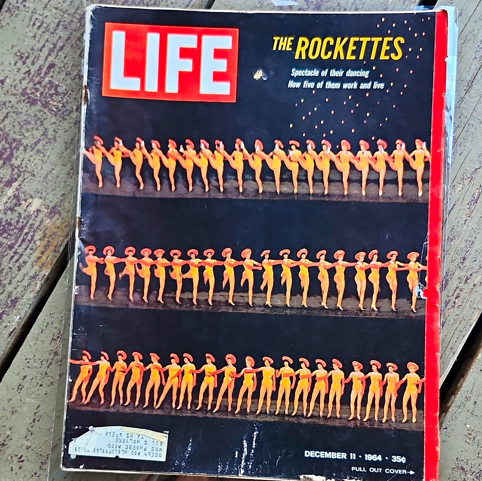 LIFE Magazine Dec 11 1964 Issue, The Rockettes Cover, Dance, Illustrated