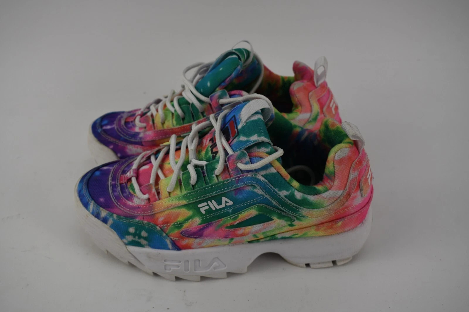 FILA Disruptor II 2 Tie Dye Size 5 Kids/Women\'s 6.5 Shoes Sneakers 3FM01011-775