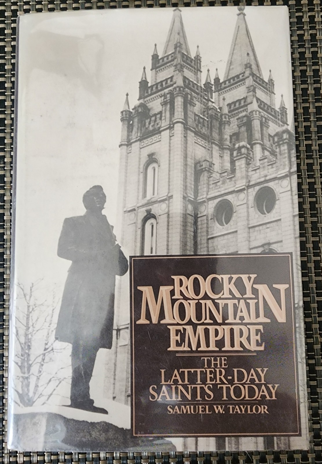 Rocky Mountain Empire SIGNED Samuel W Taylor 1978 1st Printing Mormon LDS HC DJ