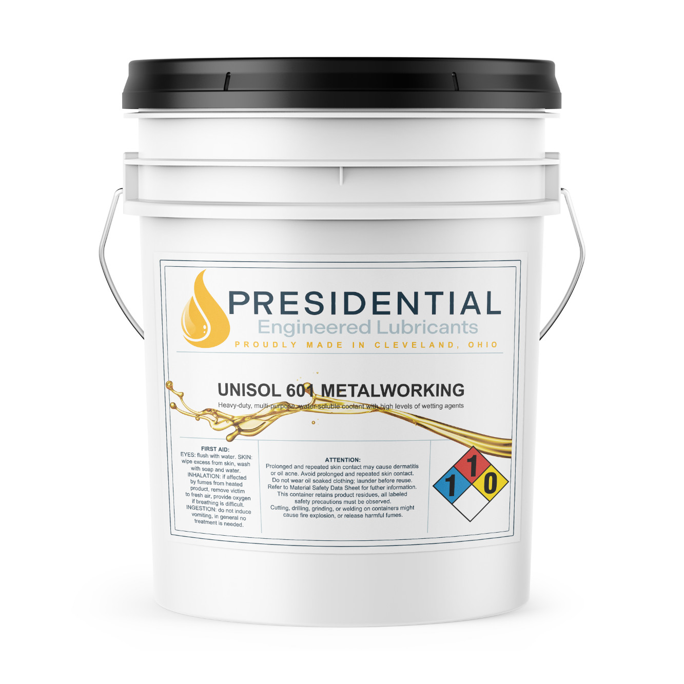 Presidential Unisol 601 | Heavy Duty & Water Soluble Metalworking Fluid/Coolant
