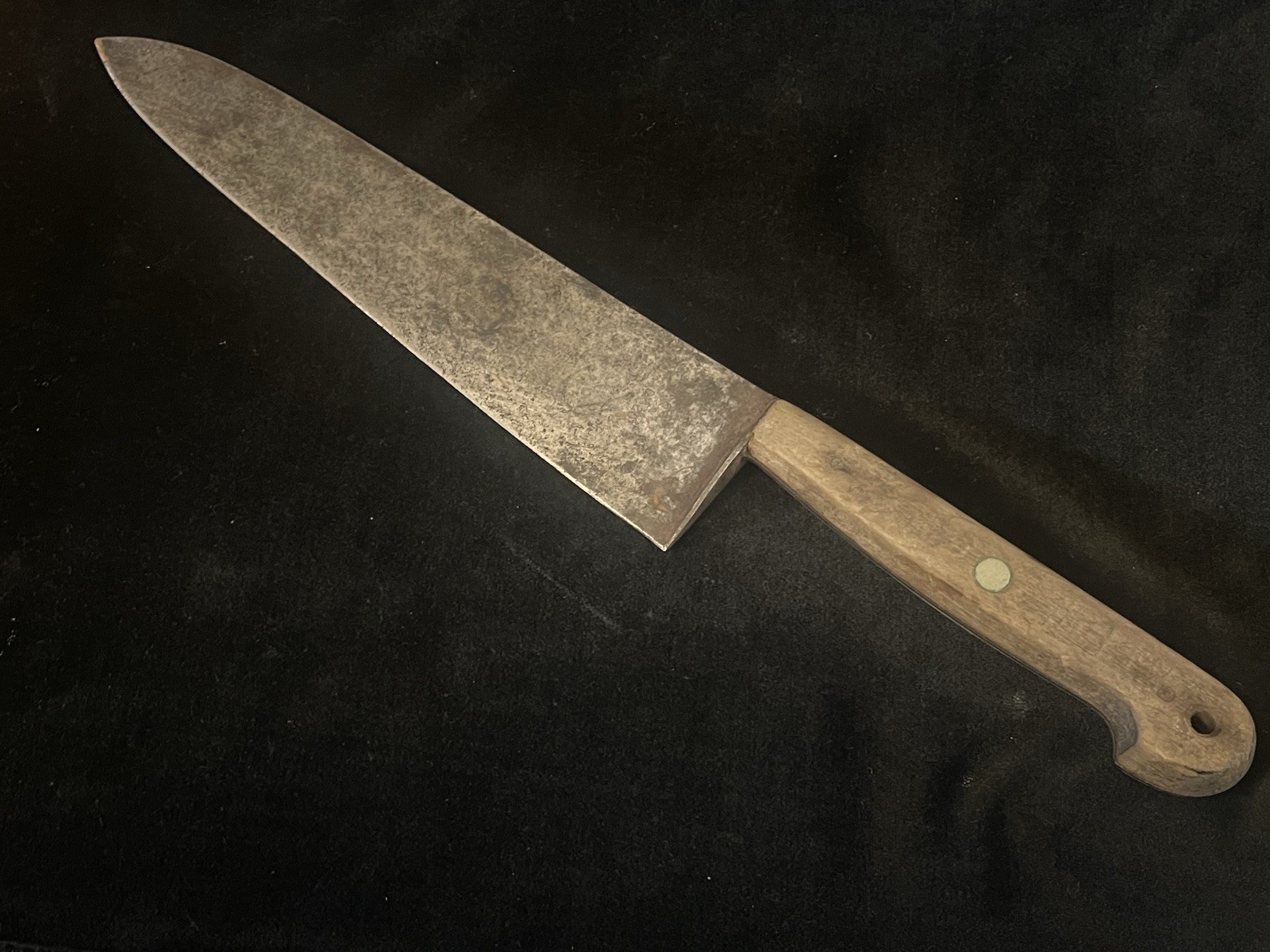 VINTAGE JA HENCKELS WORLDS FAIR 1900 Grand Prize Paris CHEFS KNIFE 102-10🌺
