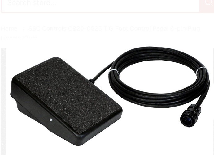 AW-FO1000LIB. - K870 Foot Control Replacement  for Lincoln With 6 Pin Plug