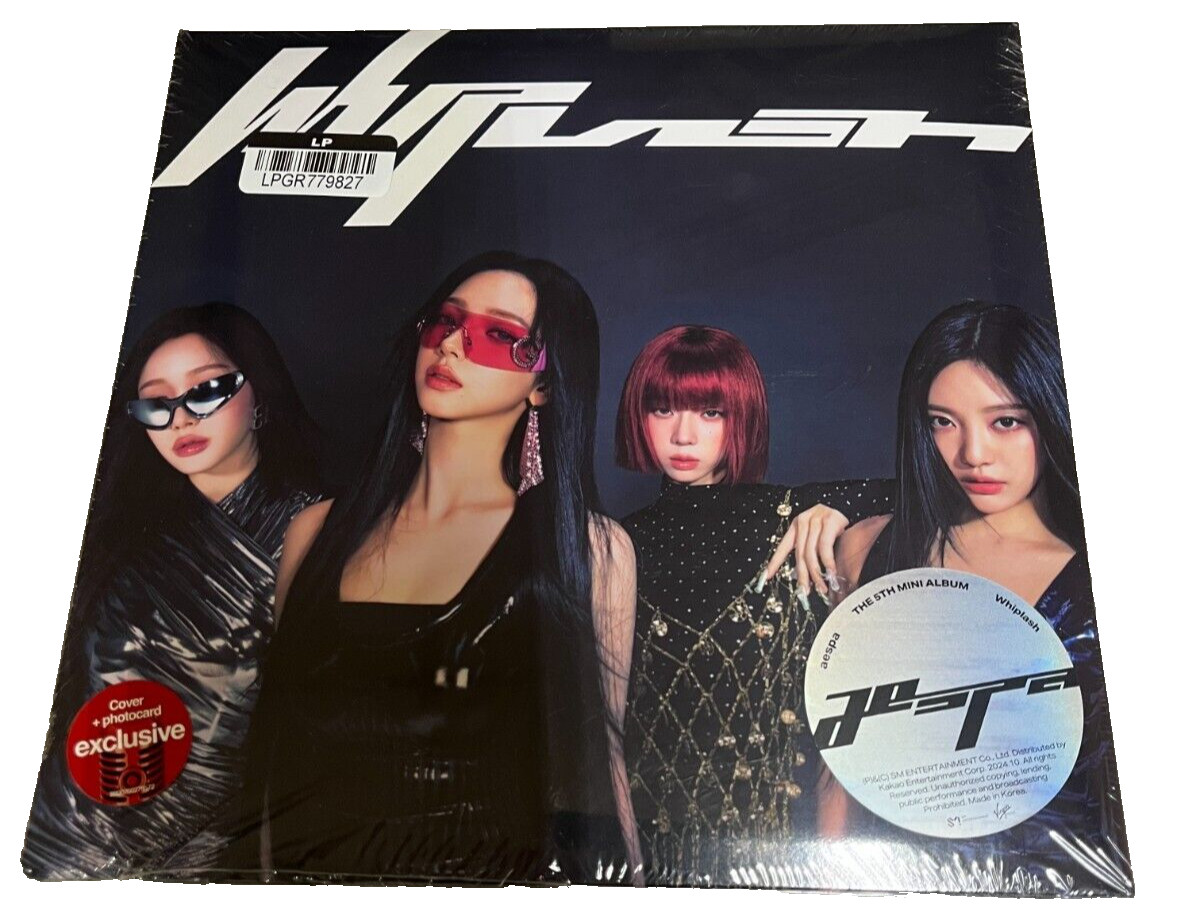 New & Sealed Aespa Whiplash Target Exclusive K-Pop Album CD New & Sealed Aespa Whiplash Target Exclusive K-Pop Album CD