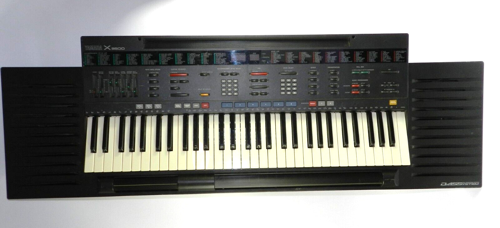 YAMAHA PSR3500 X3500 Digital Keyboard DAS System Portatone VG+++ ATC2