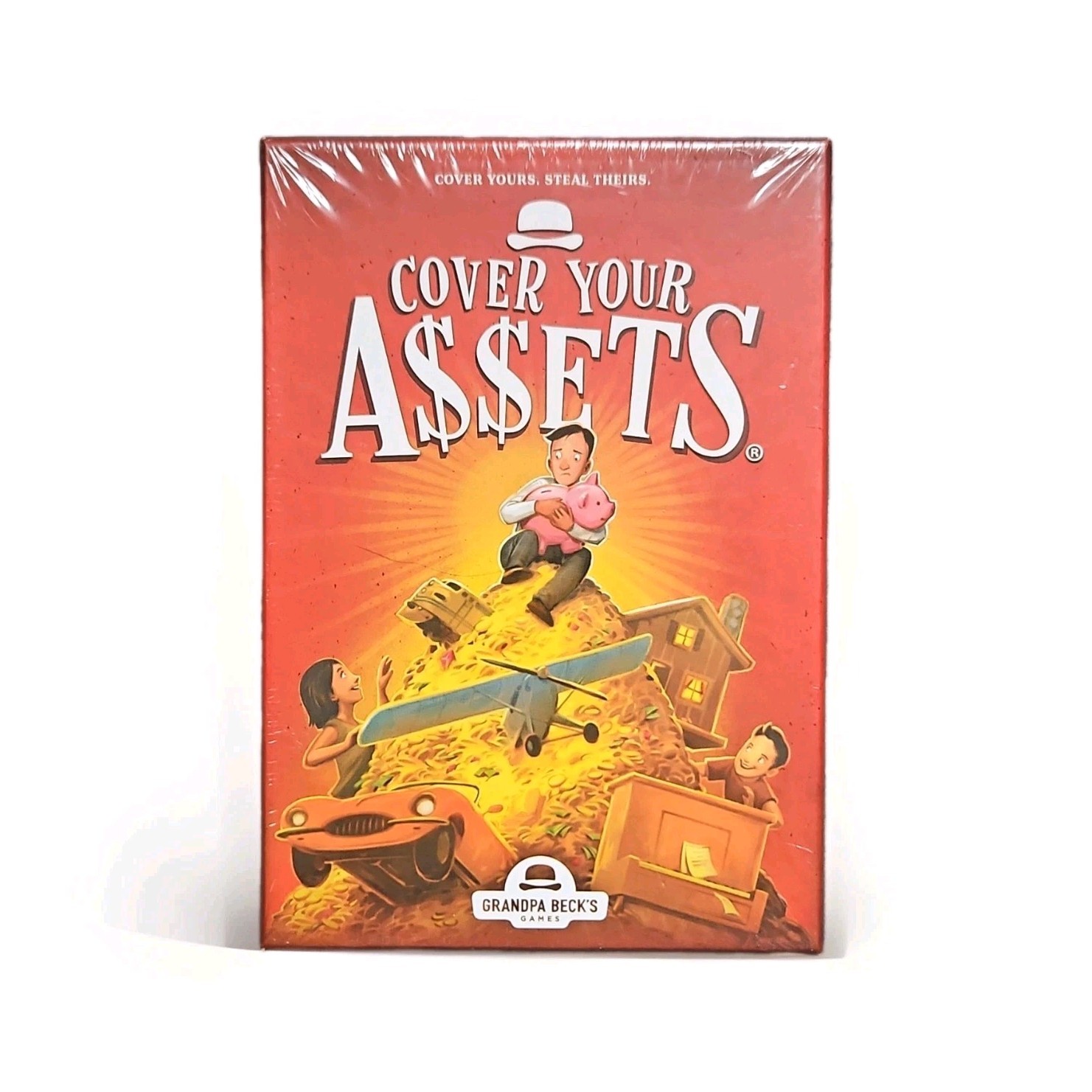 Grandpa Beck's Games Cover Your Assets Card Game, 2-6 Players (Brand New)
