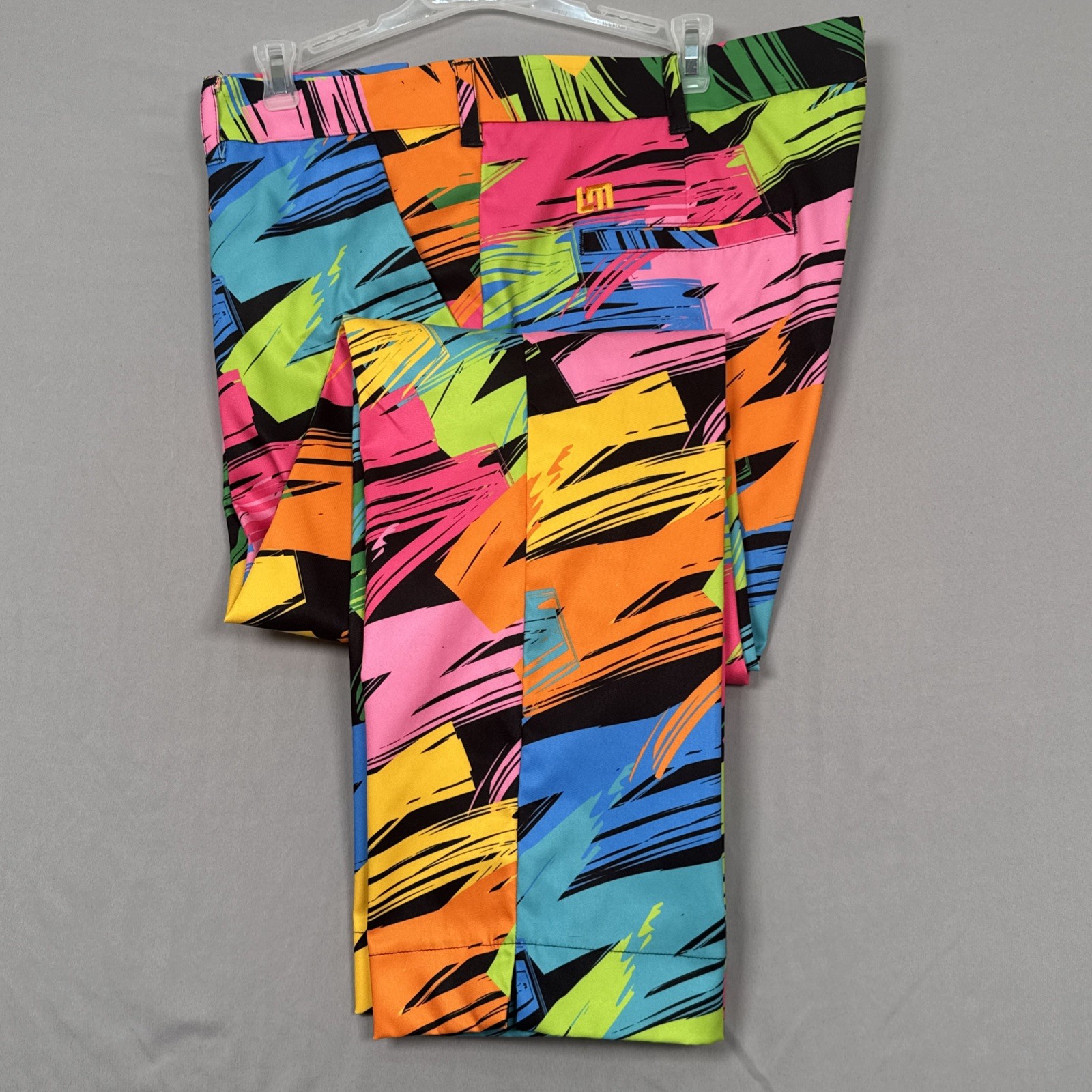 Loudmouth Golf Pants Broad Strokes Men\'s Golf Pants 40/30 In Excellent Condition Loudmouth Golf Pants Broad Strokes Men\'s Golf Pants 40/30 In Excellent Condition