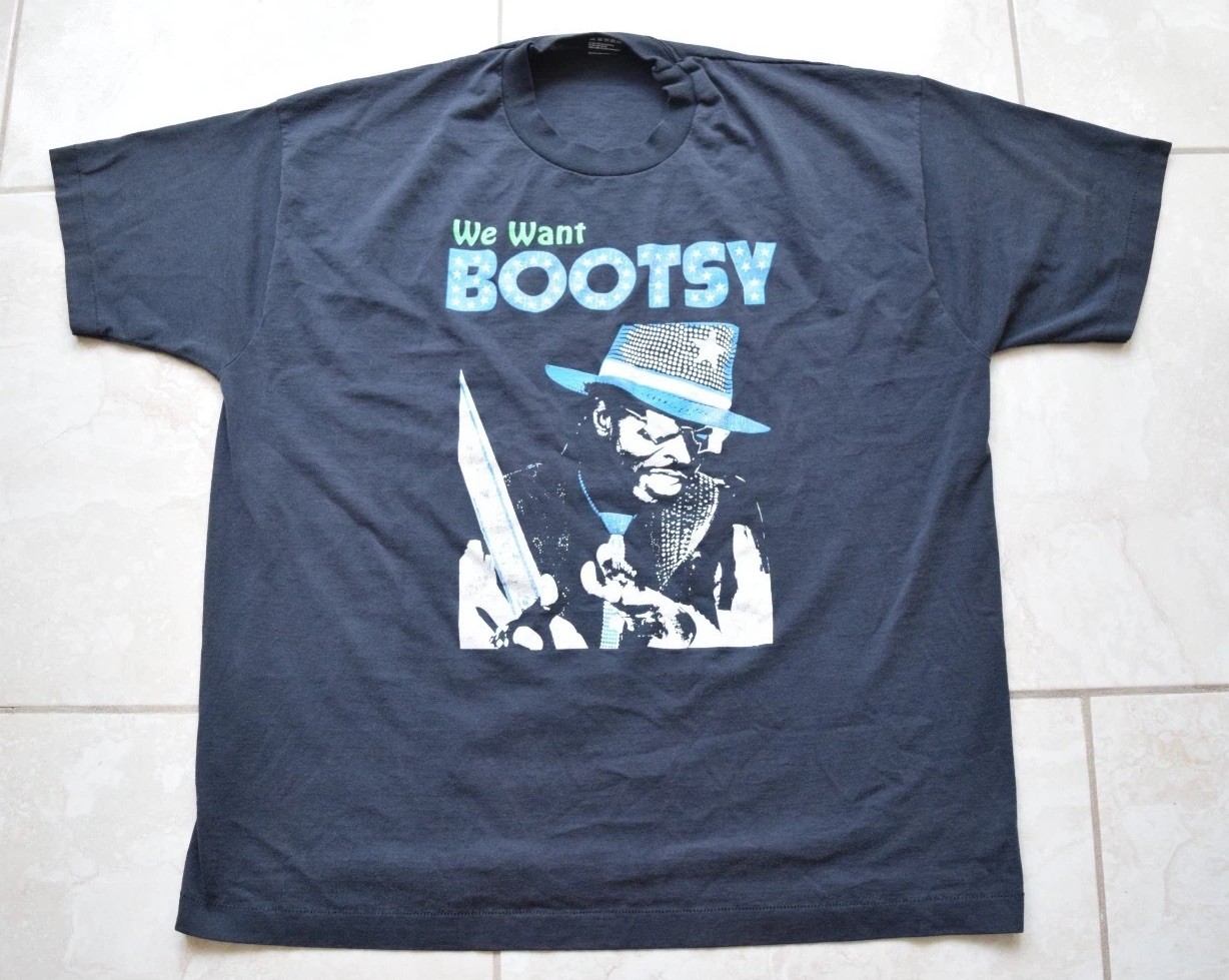 Vintage 1990s Bootsy Collins Tour Shirt Tee XL Rare Funkadelic George Clinton