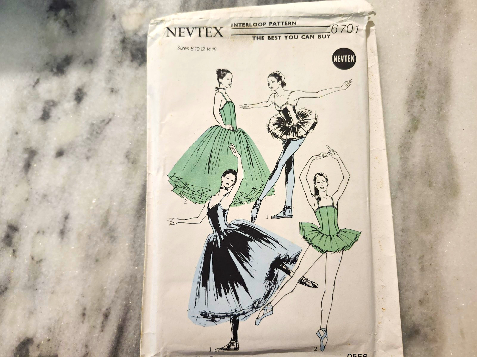 Newtex 6701 Vintage 1960s Girls Skirt Sewing Pattern Size 6-14 Cut Stretch