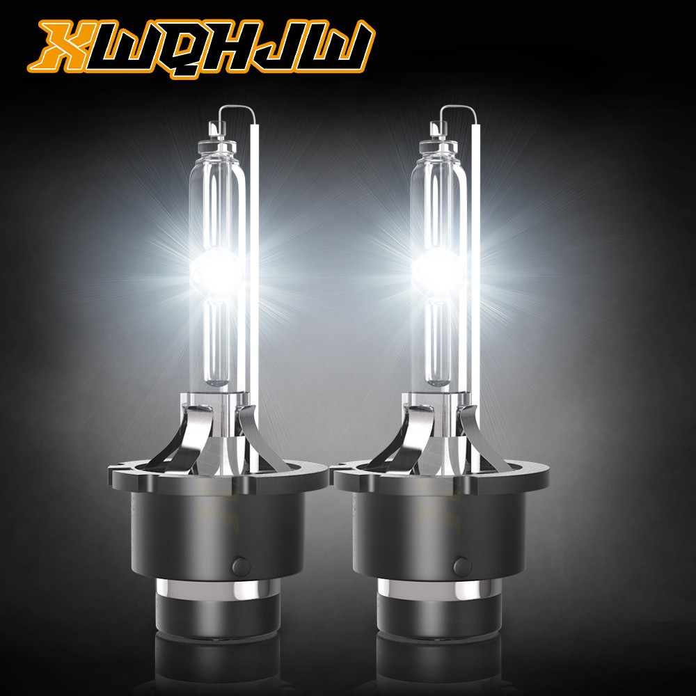 2pcs D2S 6000K HID Xenon Replacement Low/High Beam Headlight Lamp Bulbs White