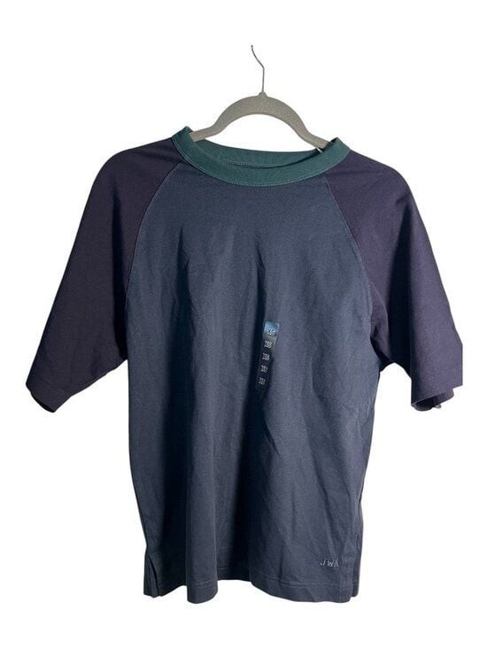 Uniqlo JW Anderson Raglan Tee NWT XS Navy Green Colorblock Unisex JWA Shirt